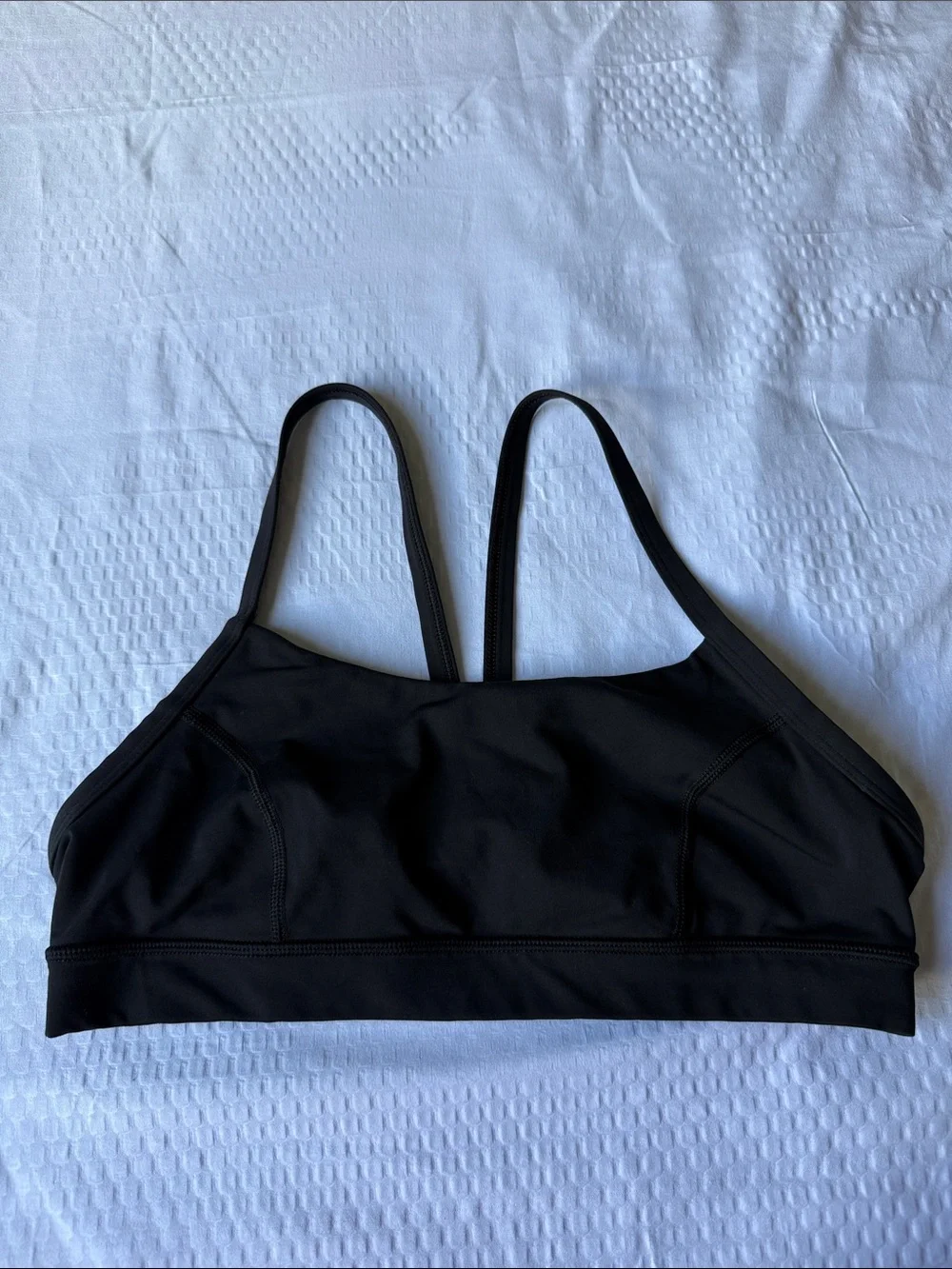 Lululemon Rise and Run Bra Black✨